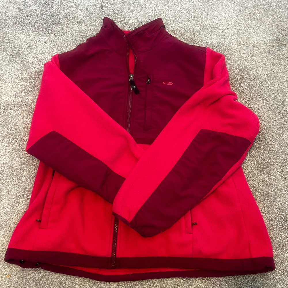 Champion Women's Red and Pink Ski Jacket